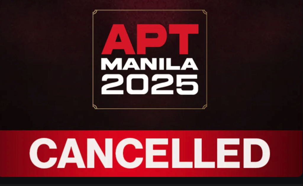 Asian Poker Tour cancels Manila tournament
